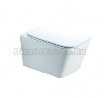 Унитаз подвесной AZARIO Nova AZ-2216 SP глянцевый белый