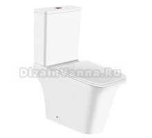 Унитаз-компакт напольный AZARIO Avero AZ-3121 глянцевый белый