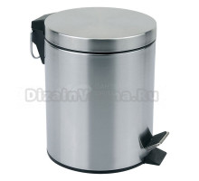Мусорное ведро Рыжий кот 211975 20 л, матовая сталь