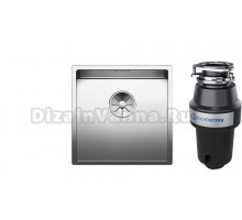 Комплект Мойка Blanco Claron 400-U + Измельчитель KUCHENSTERN Muhle