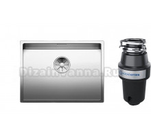 Комплект Мойка Blanco Claron 550-U + Измельчитель KUCHENSTERN Muhle