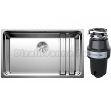 Комплект Мойка Blanco Etagon 700-U + Измельчитель KUCHENSTERN Muhle