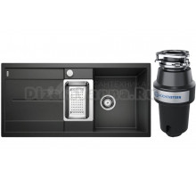 Комплект Мойка Blanco Metra 6S 513053 антрацит + Измельчитель KUCHENSTERN Muhle 350MU35