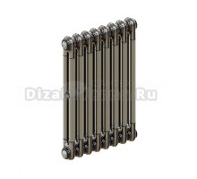 Радиатор стальной трубчатый TUBOG Classic 2057 2 трубы, 8 секций, боковое проходное подключение, технолак