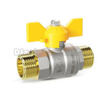 Шаровой кран LD Pride 47.20.Н-Н.Б газ 3/4" НРx3/4" НР