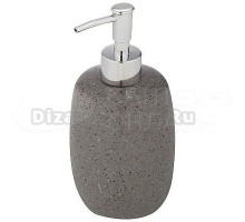 Дозатор для жидкого мыла Рыжий кот Пастель 265299 настольный, хром, серый