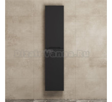 Шкаф-пенал для ванной Uperwood Tanos 35 L подвесной, эмаль черная