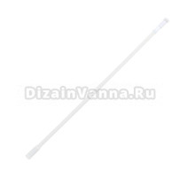 Телескопический карниз для ванны Рыжий кот SCR-1A 110 см, прямой, белый