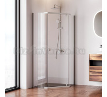 Душевой уголок AM.PM Sunny W87G-405-9090-MT 90x90 см, серебро