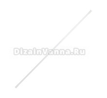 Телескопический карниз для ванны Рыжий кот 259101 140 см, прямой, белый