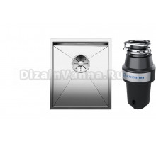 Комплект Мойка Blanco Zerox 340-U + Измельчитель KUCHENSTERN Muhle