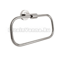 Держатель для полотенец Wasserkraft Tauber 64460 никель, кольцо