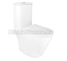 Унитаз-компакт напольный AZARIO Berton AZ-6093 глянцевый белый