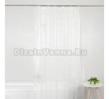 Штора для ванной Fora Ocean FOR-EV19 200х180, белая
