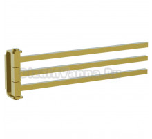 Держатель для полотенец Wonzon & Woghand Lotte WW-8341-BG брашированное золото