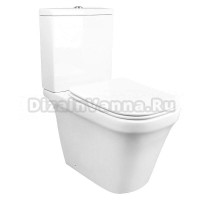 Унитаз-компакт напольный AZARIO Candy AZ-1503B глянцевый белый