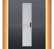 Шкаф-пенал для ванной Uperwood Modul 35 подвесной, графит, белый