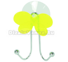 Крючок Рыжий кот 52871 бабочка, на присосках