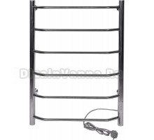 Полотенцесушитель электрический Tera Виктория 500х800 80x55 см, подключение справа, полированный хром, лесенка