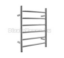 Полотенцесушитель электрический Fixsen Classic FX-7100 60x50 см, подключение справа, глянцевый хром, лесенка