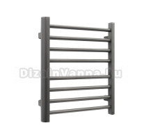 Полотенцесушитель электрический Fixsen Universal FX-7200F 60x50 см, подключение справа, графит, лесенка, алюминиевый