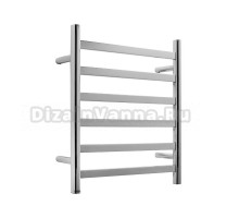 Полотенцесушитель электрический Fixsen Techno FX-7300 60x50 см, подключение справа, глянцевый хром, лесенка