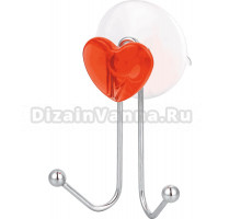 Крючок Рыжий кот 209976 сердце, на присосках