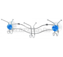 Крючок Рыжий кот 52866 бриллиант, на шурупах, на присосках