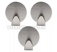 Крючок Рыжий кот Круг сталь, 3 шт