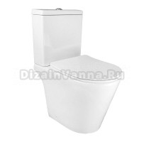 Унитаз-компакт напольный AZARIO Flin AZ-1363C глянцевый белый