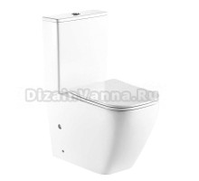 Унитаз-компакт напольный AZARIO Levanto AZ-1228A глянцевый белый