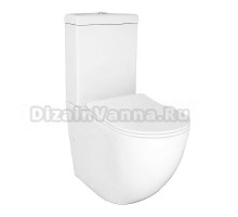 Унитаз-компакт напольный AZARIO Renda AZ-8693 глянцевый белый