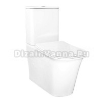 Унитаз-компакт напольный AZARIO Velise AZ-1222A глянцевый белый