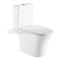 Унитаз-компакт напольный AZARIO Vois AZ-1343В глянцевый белый