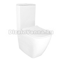 Унитаз-компакт напольный AZARIO Mirada S AZ-1288A глянцевый белый