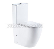 Унитаз-компакт напольный AZARIO Mirada AZ-1289A глянцевый белый