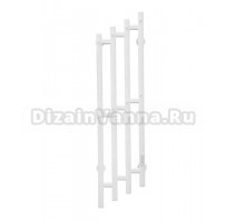 Полотенцесушитель электрический Tera Гротекс 240х1120 110x25 см, матовый белый RAL9016, I-образный, из стали