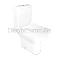Унитаз-компакт напольный AZARIO Iris AZ-8353 глянцевый белый