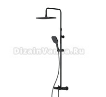 Душевая стойка AM.PM Func F078F522 с термостатом, черная