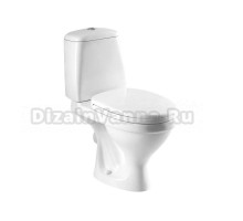 Унитаз-компакт напольный AZARIO AZ2018-P глянцевый белый