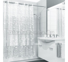 Штора для ванной Valiant White Shine 180x180 см