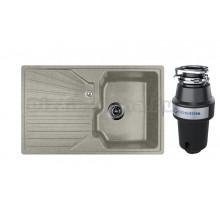 Комплект Мойка Lava L5.SCA, scandic + Измельчитель KUCHENSTERN Muhle