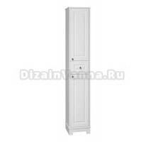 Шкаф-пенал для ванной Misty Ларго 35 R матовый белый