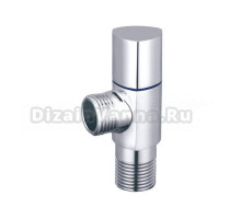 Вентиль Aquasfera 1076 угловой, 1/2" НРx3/8" НР