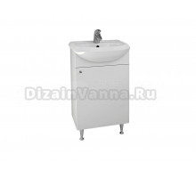 Тумба с раковиной La Fenice Spectrum Рондо 45 Уют правая напольная, белая