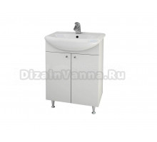 Тумба с раковиной La Fenice Spectrum Рондо 55 Уют напольная, белая