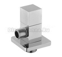 Вентиль Aquasfera 1078 угловой, с отражателем, 1/2" НРx3/8" НР