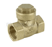 Обратный клапан Aquasfera 3003-01 поворотный, 1/2" ВРx1/2" ВР