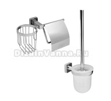 Набор Держатель Wasserkraft Lippe K-6559 с держателем освежителя воздуха + Ершик K-6527