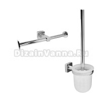 Набор Держатель Wasserkraft Lippe K-6596D + Ершик K-6527